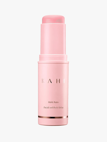 Kahi Wrinkle Bounce Multi Balm in branded component on a light gray background